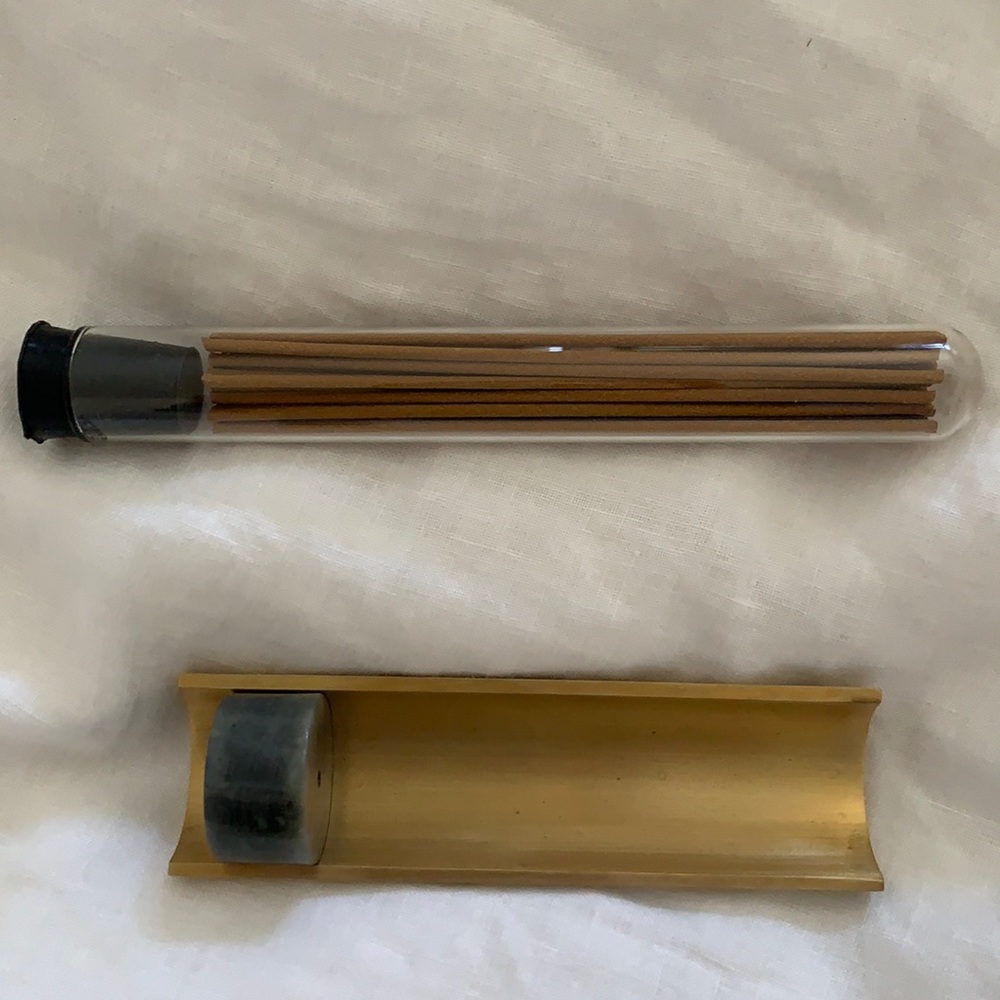 Incense burner and set